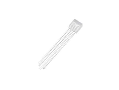 LED RGB CC retangular difuso 28 mm, 4 pinos (leg 255) - Imagem 1