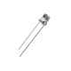 LED plano 3 mm, perna 18 mm, encapsulamento water clear (transparente), cor verde puro, LEDs convencionais e de pot&ecirc;ncia - Thumb - 1