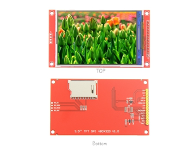 M&oacute;dulo TFT Touch SPI 3,5'' 480&times;320 - Imagem 1