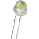 LED branco 5 mm c&uacute;pula grande tipo chap&eacute;u de palha com perna 18 mm - Thumb - 1