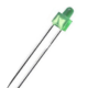 LED verde difuso formato chupeta 28 mm, pino 2 mm - Thumb - 1