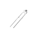 LED branco tipo chupeta 28 mm, terminais de 2 mm - Thumb - 1