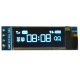M&oacute;dulo Display OLED/LCD azul 0,91 polegada 128x32 I2C/IIC serial para Arduino com GND VCC - Thumb - 7