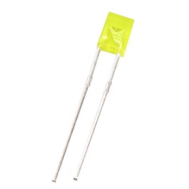 LED retangular difuso 18 mm amarelo Leg 234