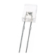 LED convencional retangular 257 com perna de 18 mm e lente azul transparente - Thumb - 1