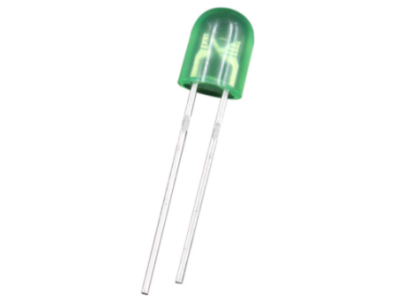 LED oval difuso verde 28 mm modelo 546 - Imagem 1