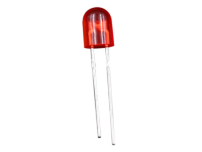 LED convencional oval difuso vermelho 18 mm Leg 546 - Imagem 1