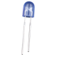 LED convencional oval difuso azul 18 mm, perna 546 - Thumb - 1