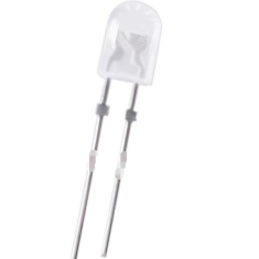 LED convencional oval difuso 28 mm branco Leg 546