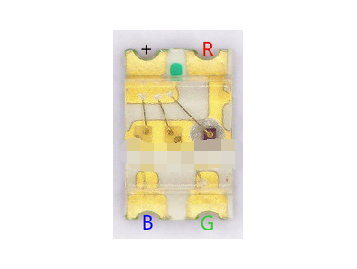 LED SMD RGB 0805 (2012) - Imagem 1