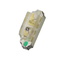 LED SMD 0805 (0802) emissor lateral Verde Puro