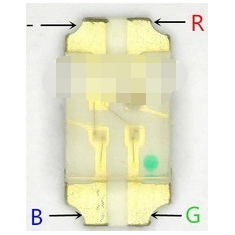 LED SMD RGB 1206 (3215) CC