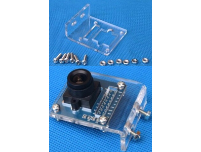 Suporte acr&iacute;lico para m&oacute;dulo de c&acirc;mera OV7670 VGA - Imagem 1