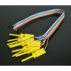 10 unidades clipes de gancho de teste 20 cm USB Saleae 24 MHz 8 canais 10 vias - Thumb - 2