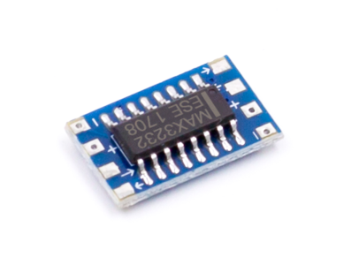 M&oacute;dulo conversor serial mini RS232 para TTL MAX3232, placa adaptadora - Imagem 4