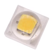 LED SMD 3535 3W Cabe&ccedil;a Esf&eacute;rica 120&deg; Laranja