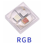 LED SMD RGB 3535 3W 120&deg; cabe&ccedil;a esf&eacute;rica