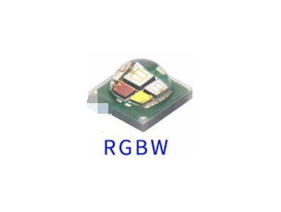 LED SMD 3535 RGBW 3W com cabe&ccedil;a esf&eacute;rica 120&deg; - Imagem 1