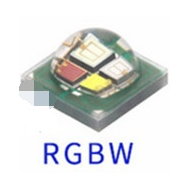 LED SMD 3535 RGBW 3W com cabe&ccedil;a esf&eacute;rica 120&deg;