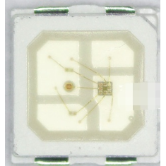 LED SMD 3535 Endere&ccedil;&aacute;vel WS2812B 5V 4 pinos RGB