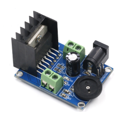 M&oacute;dulo amplificador de pot&ecirc;ncia de &aacute;udio duplo TDA7297 10-50W
