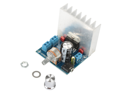 M&oacute;dulo amplificador TDA7377 2.0 (canal duplo) sem ru&iacute;do 12V DC alta pot&ecirc;ncia - Imagem 7