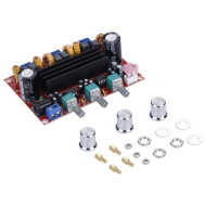 Placa amplificadora de pot&ecirc;ncia digital 2.1 XH-M139 TPA3116D2 12V-24V 2x50W (100W) Sensor