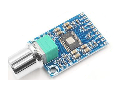 M&oacute;dulo amplificador digital mini XH-M564 TPA3116D2 Classe D 12 V a 24 V DC 2x50 W est&eacute;reo - Imagem 1