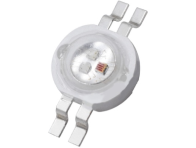 L&acirc;mpada LED SMD RGB 3W 4 pinos de alta pot&ecirc;ncia - Imagem 1