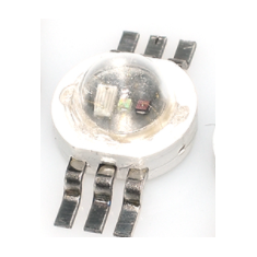 L&acirc;mpada LED SMD RGB 1W 6 pinos alta pot&ecirc;ncia