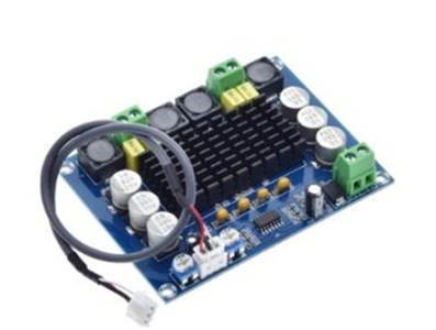 Placa amplificadora digital XH-M543 TPA3116D2 duplo canal 2x120W - Imagem 1