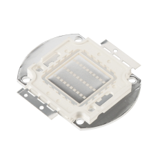 L&acirc;mpada LED SMD de alta pot&ecirc;ncia 30W 405 a 410 nm roxa