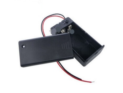Caixa para pilha 9V com tampa - Imagem 1