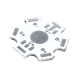Dissipador de alum&iacute;nio branco 20 mm para LED RGB 6 pinos - Thumb - 1