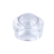 Lente integrada 13 mm para LED de alta pot&ecirc;ncia 60&deg;