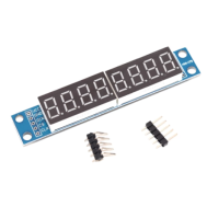 M&oacute;dulo MAX7219 8 d&iacute;gitos 7 segmentos display LED vermelho para Arduino MCU