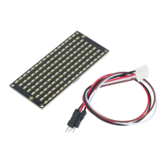 Painel Matriz LED 8x16 com comunica&ccedil;&atilde;o I2C 3.3-5V para Arduino