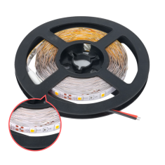 Fita LED flex&iacute;vel amarela SMD 2835 12V 60 LEDs/m 5 m rolo n&atilde;o &agrave; prova d'&aacute;gua