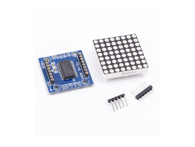 M&oacute;dulo MAX7219 Matriz de Pontos Vermelho Kit Microcontrolador DIY para Arduino - Imagem 6