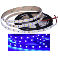 Fita de LED SMD 5050 azul 12V 60 LEDs/m flex&iacute;vel 5 m por rolo, n&atilde;o &agrave; prova d'&aacute;gua