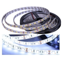 Fita LED flex&iacute;vel ep&oacute;xi branca SMD 5050 12V 60 LEDs/m 5 m rolo