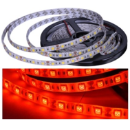 Fita LED Ep&oacute;xi Vermelha 5050 SMD 12V 60 LEDs/m Flex&iacute;vel Rolo 5 m