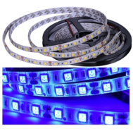 Fita LED ep&oacute;xi azul SMD 5050 12V 60 LEDs/m flex&iacute;vel 5 m por rolo