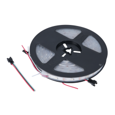 Fita LED flex&iacute;vel 5V WS2812B SMD 5050 RGB/White 30 LEDs/m 5 m rolo IP67 capa pl&aacute;stica