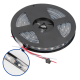 Fita LED WS2812B RGB5050 5V, 30 LEDs/m, 5 m rolo, flex&iacute;vel, SMD preta com capa pl&aacute;stica, IP67 - Thumb - 1