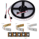 Fita LED SMD ep&oacute;xi 5V WS2812B RGB 5050 flex&iacute;vel 1 m 100 LEDs/m preta IP65 - Thumb - 1