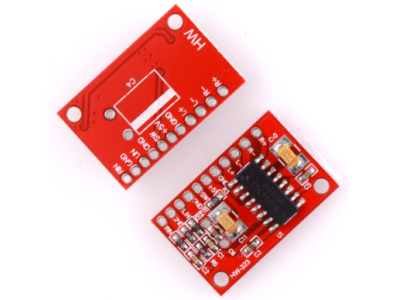 Mini amplificador digital de pot&ecirc;ncia 3W canal duplo PAM8403 vermelho - Imagem 7