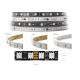 Fita LED RGB WS2811 12V SMD 5050 preta 96 LEDs/m flex&iacute;vel rolo 5 m n&atilde;o &agrave; prova d'&aacute;gua IP30 - Thumb - 1