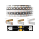 Fita LED RGB WS2813B 5V 5050 SMD 30 LED/m, flex&iacute;vel, rolo 5 m, capa pl&aacute;stica preta, IP67 - Thumb - 1