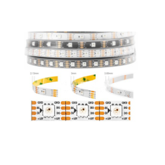 Fita LED ep&oacute;xi 12V WS2815 RGB SMD 5050 60 LEDs/m flex&iacute;vel 5 m rolo IP65